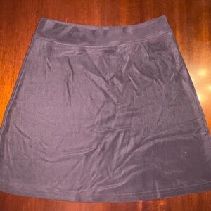 FINA FINA Y2K Brown Stretch Mini Skirt S